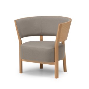 TOSAI Lounge Chair (upholstered back)