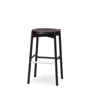 KOTAN Bar Stool (wooden seat)